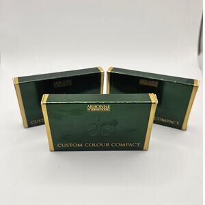 NIB Vintage Arbonne Custom Color Compact Palette (3 compacts)